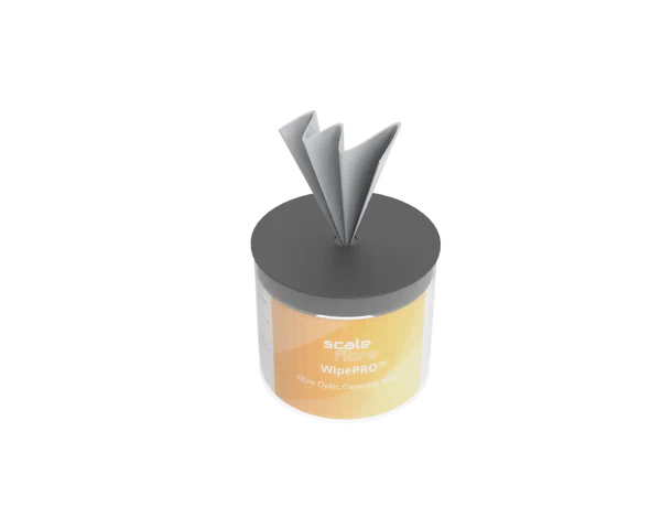 Toallitas de limpieza WipePRO™ de grado óptico en mini-tubo resistente (100 unidades)