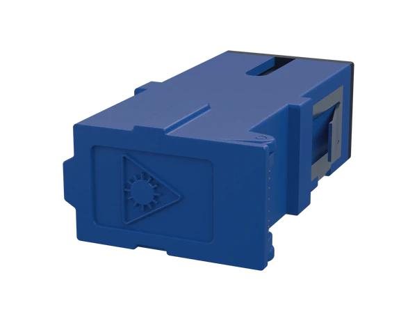 SC-Glasfaseradapter – Blau