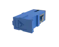 SC-Glasfaseradapter – Blau