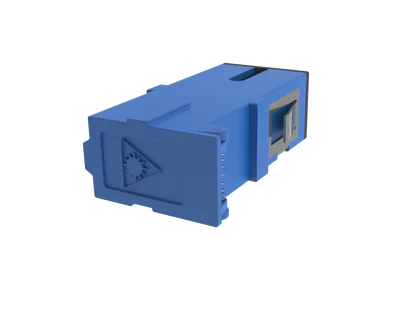 Adaptador de Fibra Óptica SC - Azul