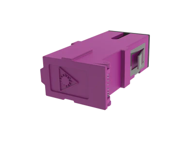 Adaptador de fibra óptica SC - Erika Violet