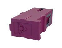 SC fiberoptisk adapter - Erika Violet
