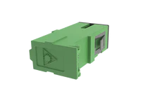 Adaptador de fibra óptica SC - Verde