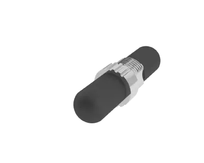 ST-Glasfaseradapter – Staubkappen installiert