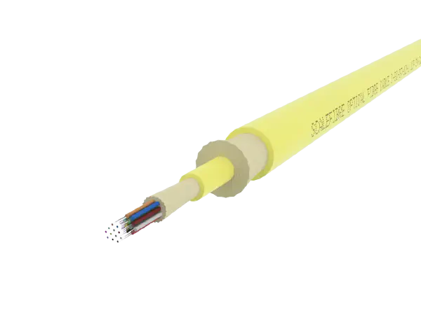 Kabel SlimCORE™ 12F – Jednomodowy, Żółty