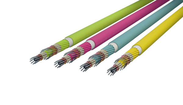 Cable SlimCORE™ 144F - Monomodo, Amarillo