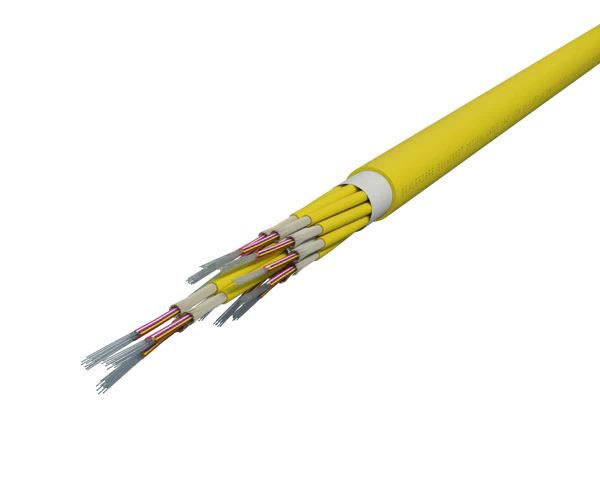 Cable SlimCORE™ 144F - Monomodo, Amarillo