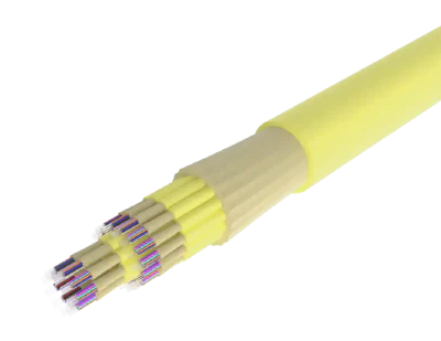 SlimCORE™ 288F CPR-klassificeret kabel - Single Mode, gul