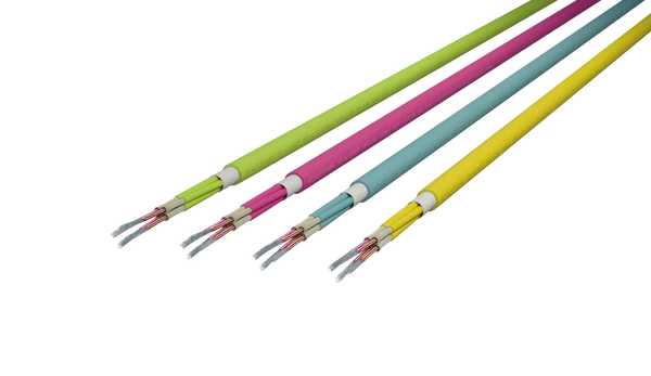 Kabel SlimCORE™ 48F - jednomodowy, żółty