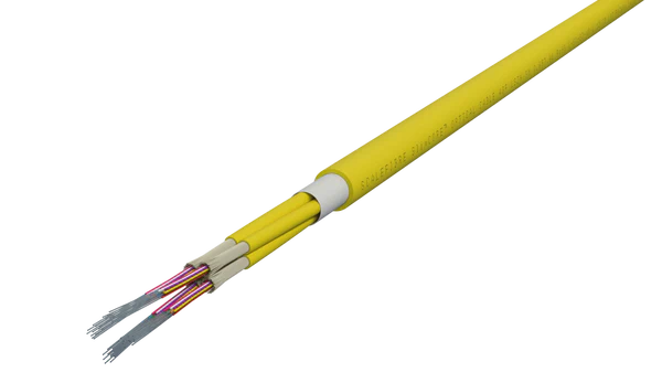 Kabel SlimCORE™ 48F - jednomodowy, żółty