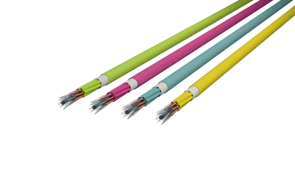 Kabel SlimCORE™ 72F - Jednomodowy, żółty