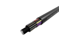 Cable de fibra óptica compacto de tubo holgado, 144 fibras