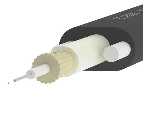 EasyDROP™ 1F-kabel – 2 mm ledning, 900 µm, sort kappe