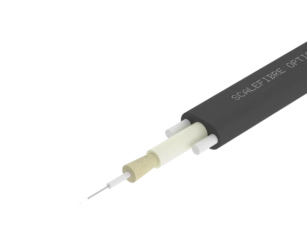 EasyDROP™ 1F-kabel – 2 mm ledning, 900 µm, sort kappe