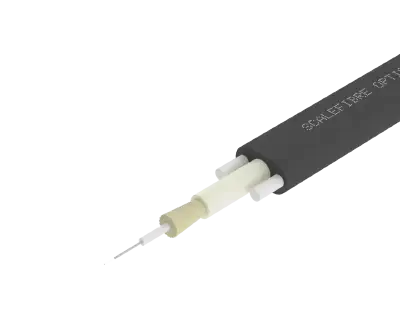 EasyDROP™ 1F-kabel – 2 mm ledning, 900 µm, svart kappe