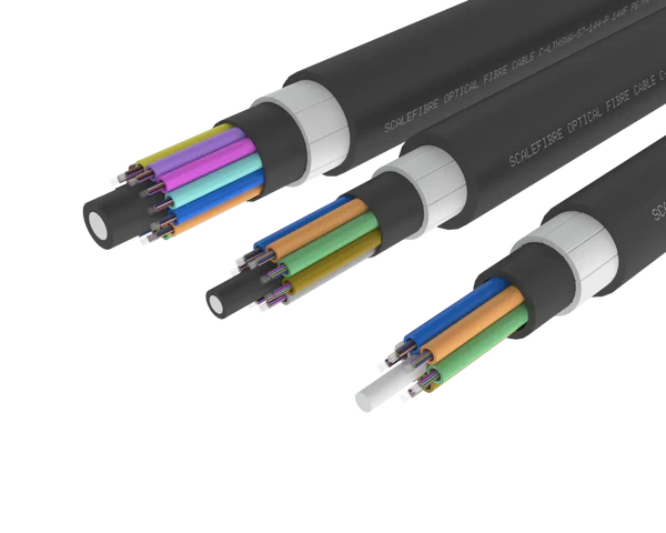 


High Strength Armoured Loose Tube Outdoor Fibre Cable – PE/PA/PE, 72, 96

and 144 Fibre