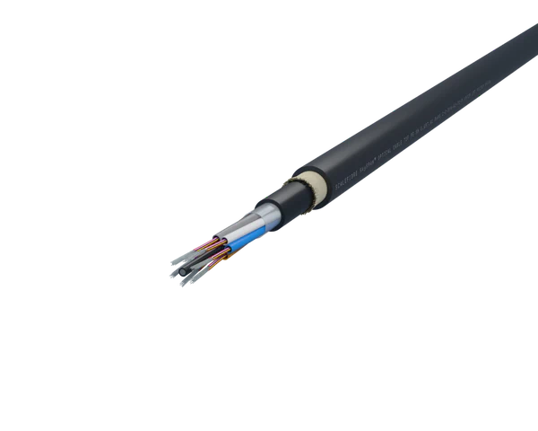 Cabo de fibra óptica ADSS SkySPAN de médio vão 72F