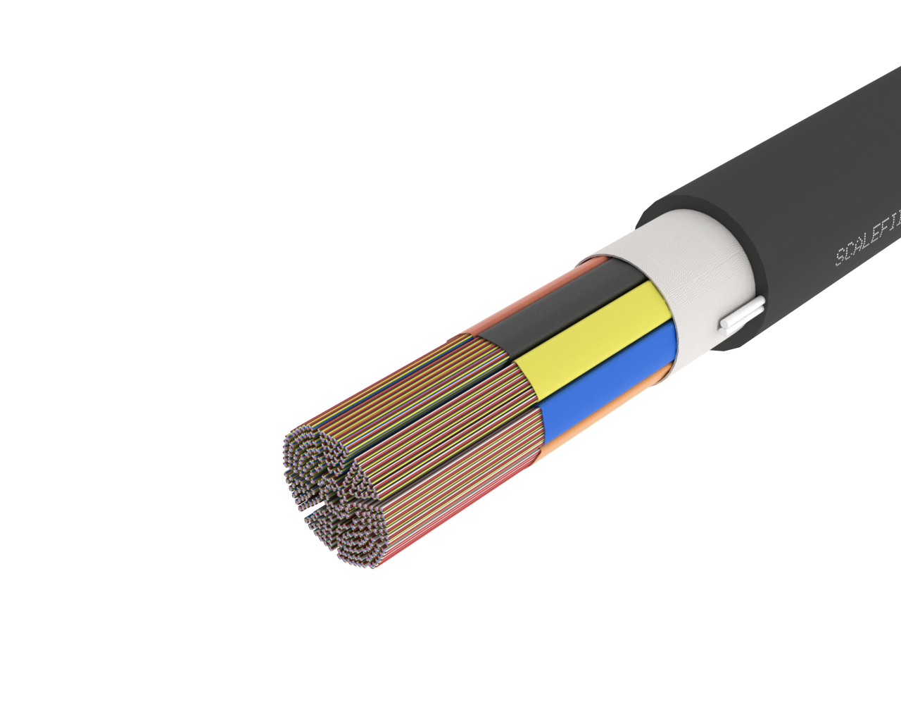 SmartRIBBON™ flexibel bandkabel, 864 fiber