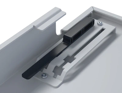 HighSTACK 1HE Gehäuse, AccessLINK Kabelclip