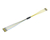 FlexSHUFFLE™ 4x4 MPO-8-Shuffle-Konfektion, Singlemode (G.657.A1), 32 Fasern