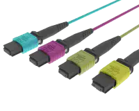 12 fiber MPO-stik