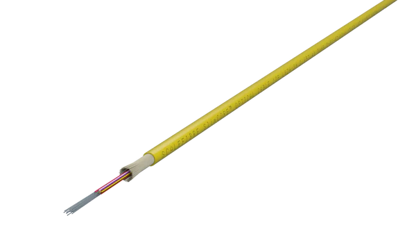 12-Faser-Singlemode-MPO(12F)-Trunk, Gelb