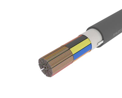 SmartRIBBON™ LSZH Innen-/Außen-Flachbandkabel, 3456 Fasern