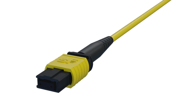 MPO til bar fiber pigtail, 12 fibre, 3 mm kappe