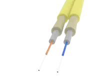 Kaapelin rakenne - 2 mm:n kuvion 8 mukainen duplex-johto