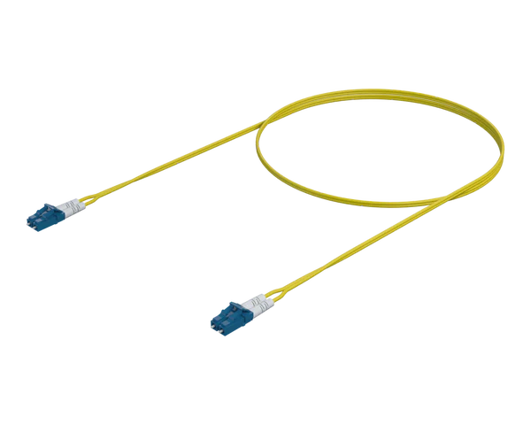 Cordon de raccordement duplex monomode - LC/UPC vers LC/UPC