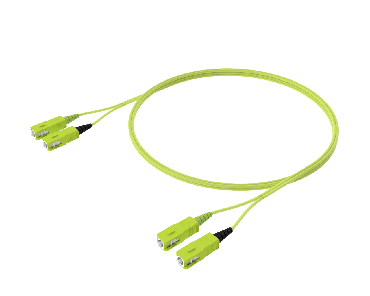 OM5 Duplex-Patchkabel - SC/UPC auf SC/UPC