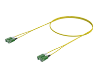 Singlemode Duplex Fiberpatchkabel - SC/APC til SC/APC