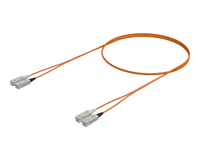 OM1 Duplex Fiberpatchkabel - SC/UPC til SC/UPC, Orange