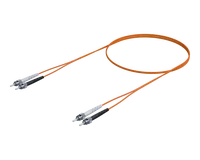 OM1 Duplex Fiberpatchkabel - ST til ST
