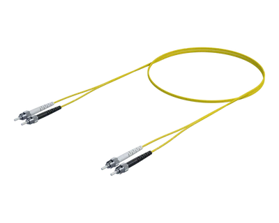 Singlemode Duplex Fiberpatchkabel - ST/UPC til ST/UPC