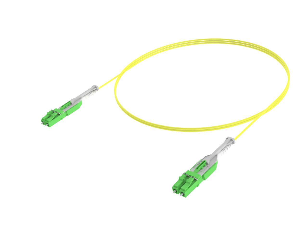 Cavo patch duplex monomodale a cavo singolo - LC/APC a LC/APC