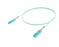 Cordon de brassage duplex OM4 à un seul brin - LC/UPC vers LC/UPC
