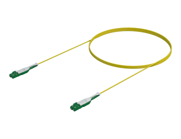 Enkeltmodus enkeltlednings dupleks patchkabel - LC/APC til LC/APC