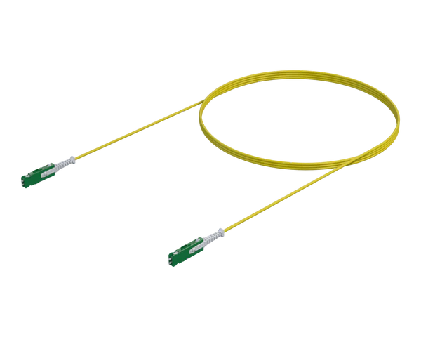 Latiguillo dúplex de cordón sencillo monomodo - SN®/APC a SN®/APC