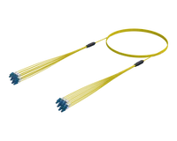 LC/UPC Mikrokabelsamling, 12-fiber, Single-mode G.657.A1