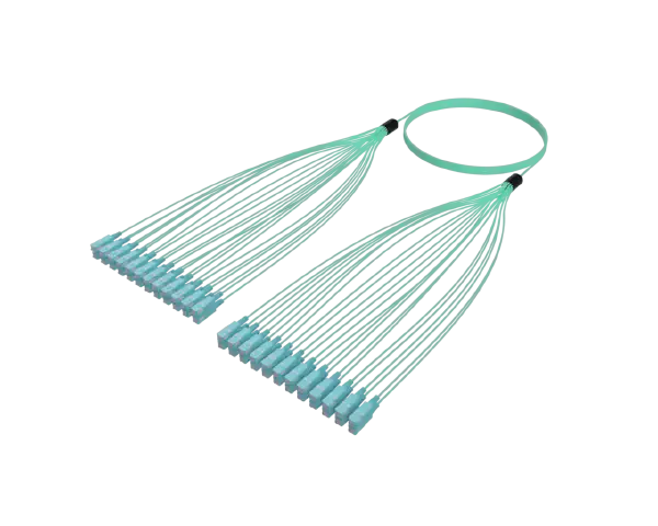 Conjunto de Microcabo SC/APC, 24 Fibras, Monomodo G.657.A1