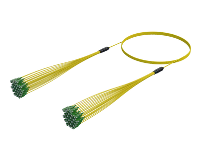 SC/APC Mikrokabelsamling, 24-fiber, Single-mode G.657.A1