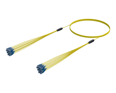 SC/UPC Mikrokabelsamling, 12-fiber, Single-mode G.657.A1