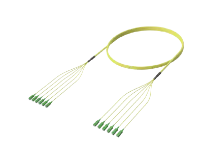 Conjunto de cable de fibra preterminado SC/APC-SC/APC, monomodo G.657.A1