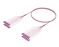 Conjunto de cable de fibra preterminado SC/UPC-SC/UPC, monomodo G.657.A1, 12 fibras